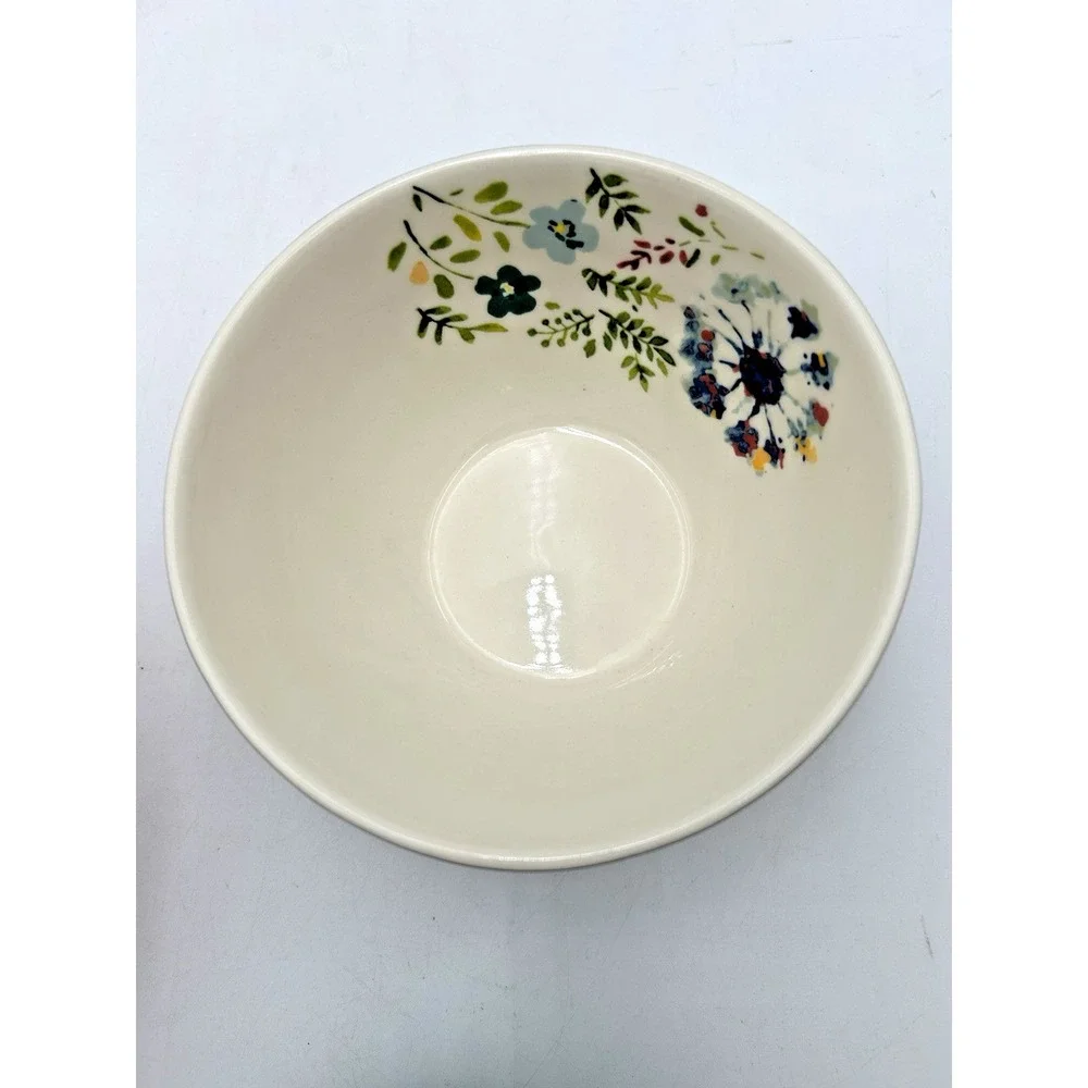 Set Of 3 Pioneer Woman Kari Collection Ceramic Latte Bowls No Lids